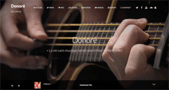 Desktop Screenshot of donore.fr